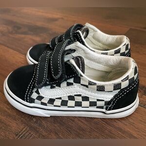 Vans Toddler Old Skool V Primary Check